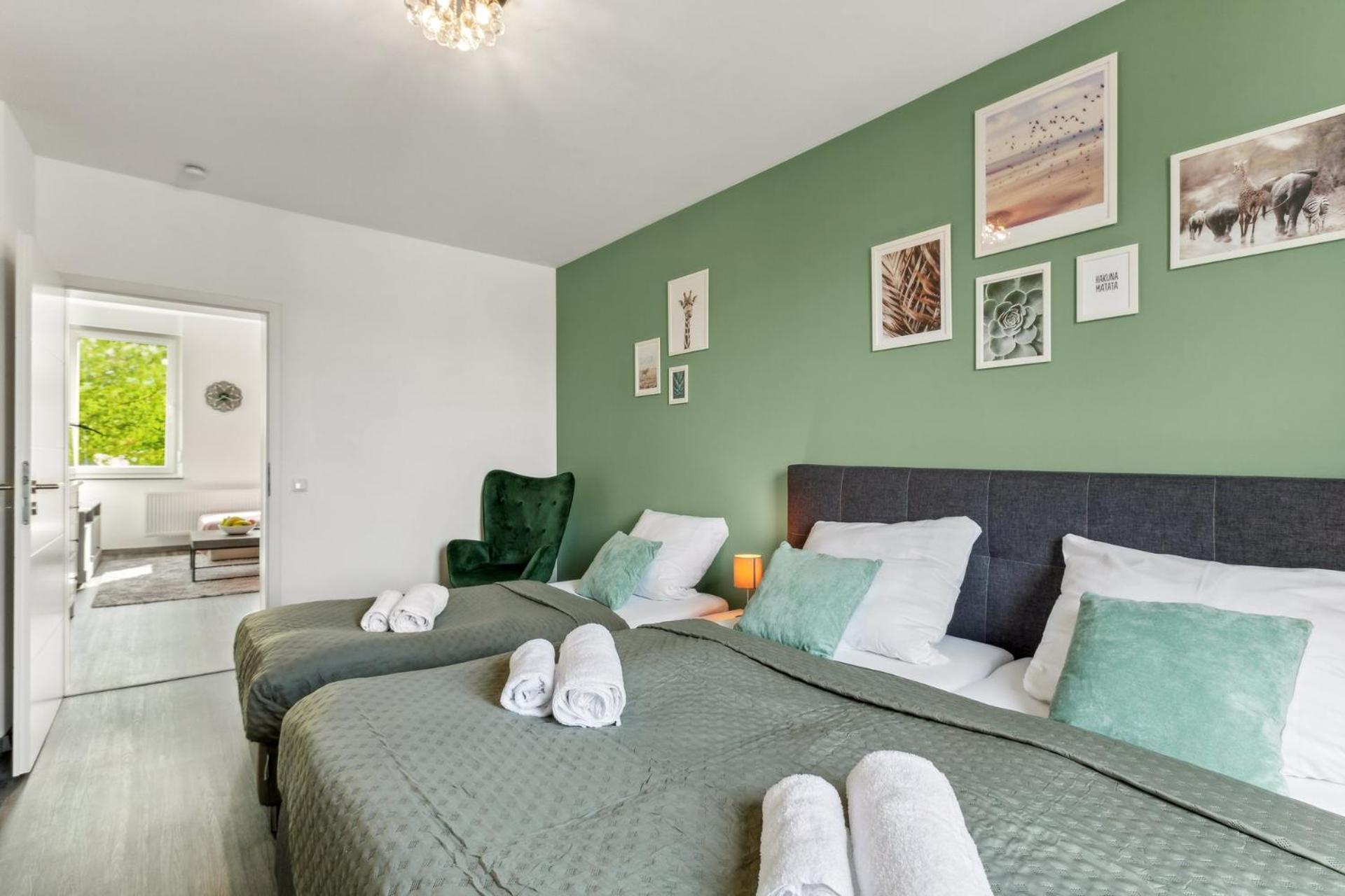 Elegant & Bright ~ Near Schalke 04 ~ Office ~ Free Parking! Apartment Gelsenkirchen Luaran gambar